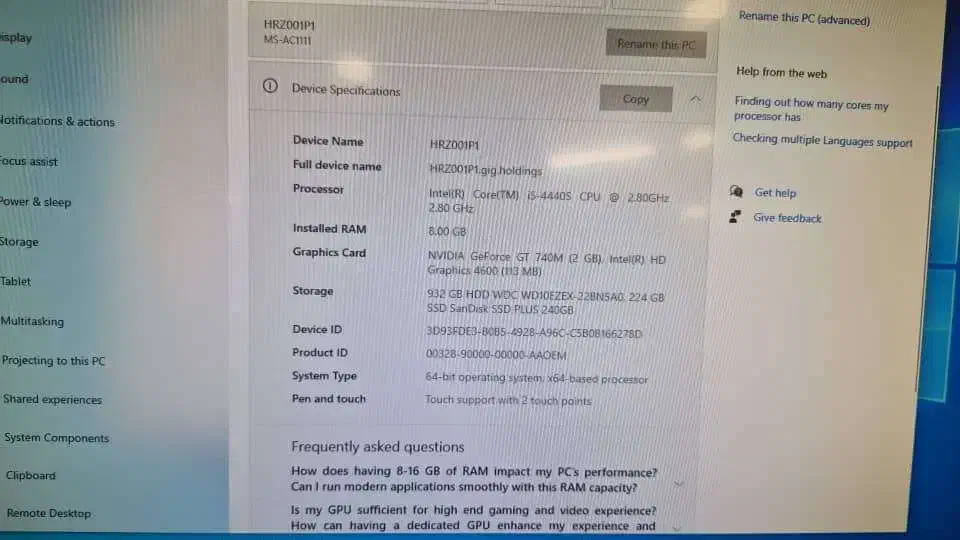 آل این وان msi|رایانه رومیزی|تهران, جردن|دیوار