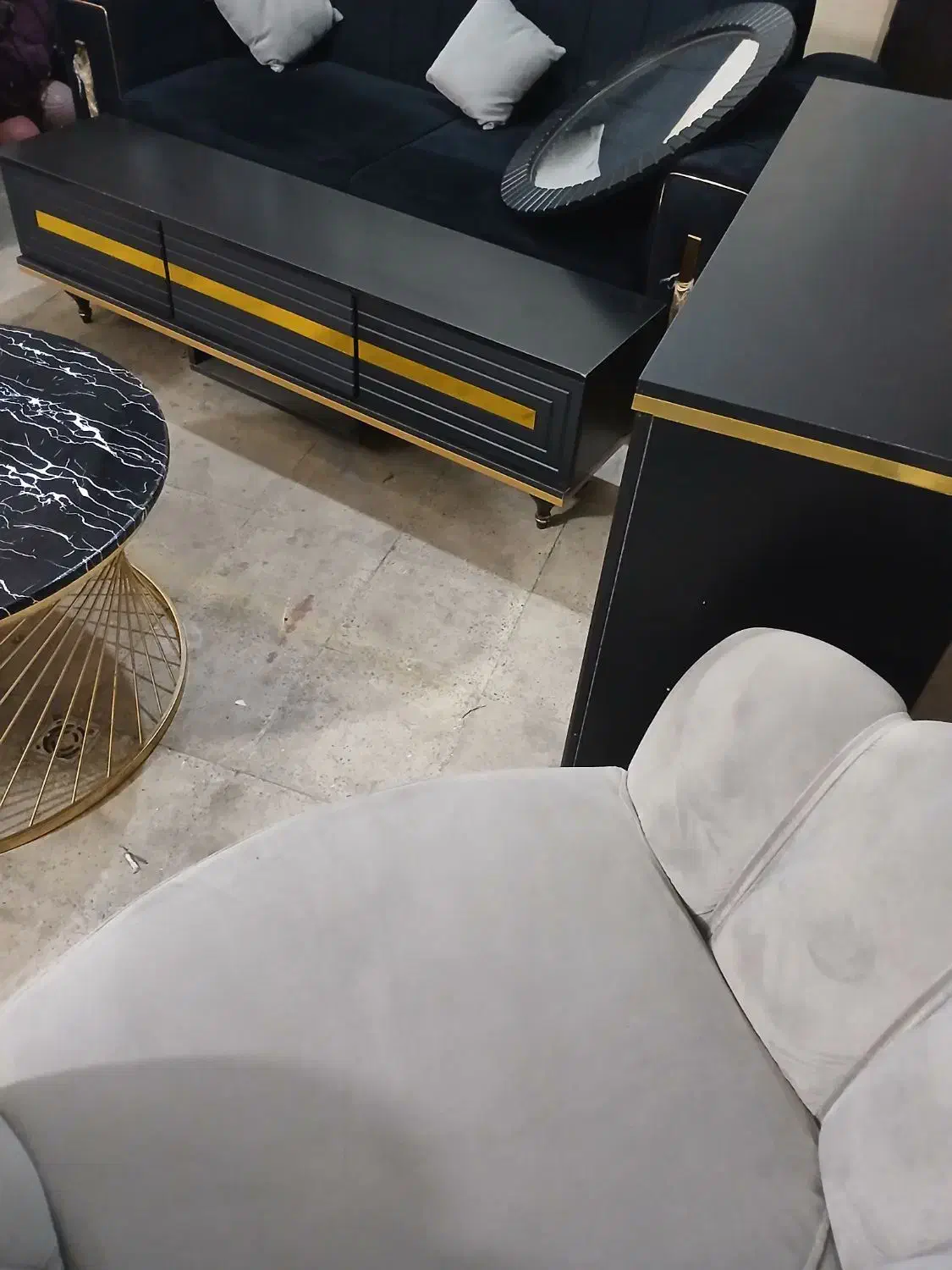 مبل راحتی نیم ست جا کفشی میز تلویزون فرش یخچال|مبلمان خانگی و میز عسلی|مشکین‌دشت, |دیوار