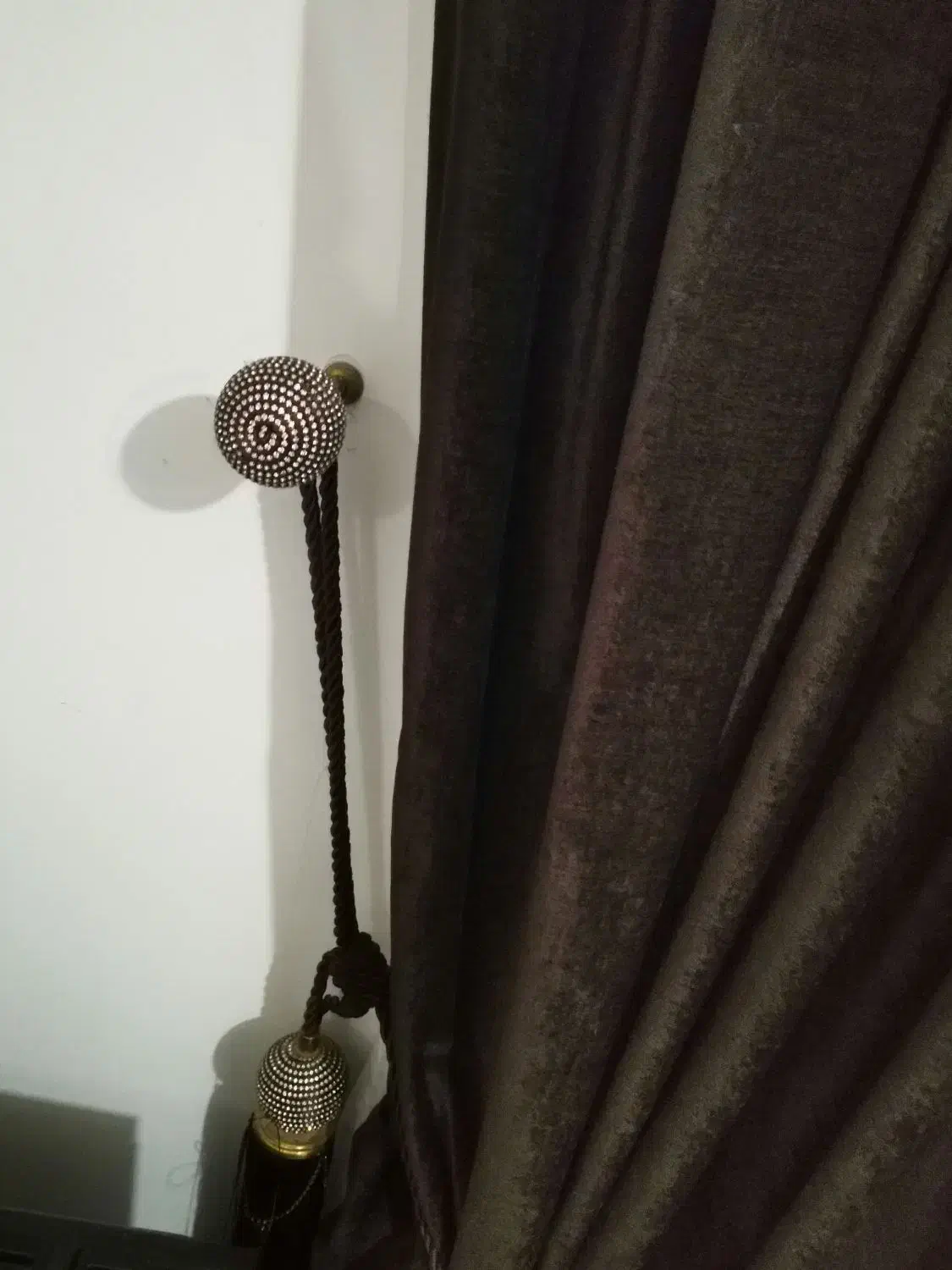 والان پرده مخمل ترک|پرده، رانر، رومیزی|رشت, خمیران زاهدان|دیوار