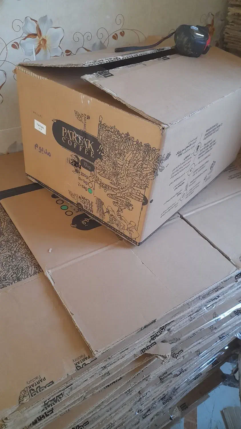 کارتن جهت بسته بندی|عمدهفروشی|شیراز, فرگاز|دیوار