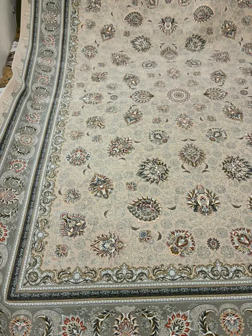 یک جفت فرش۱۲متری۱۵۰۰شانه،زمرد کاشان،کاملا نو|فرش|قم, نیروگاه|دیوار