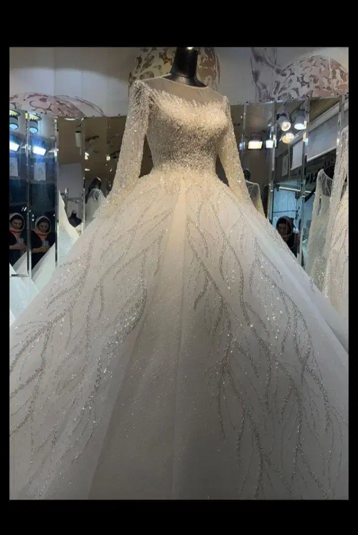 لباس عروس کاملاً در حد نو|لباس|دامغان, |دیوار