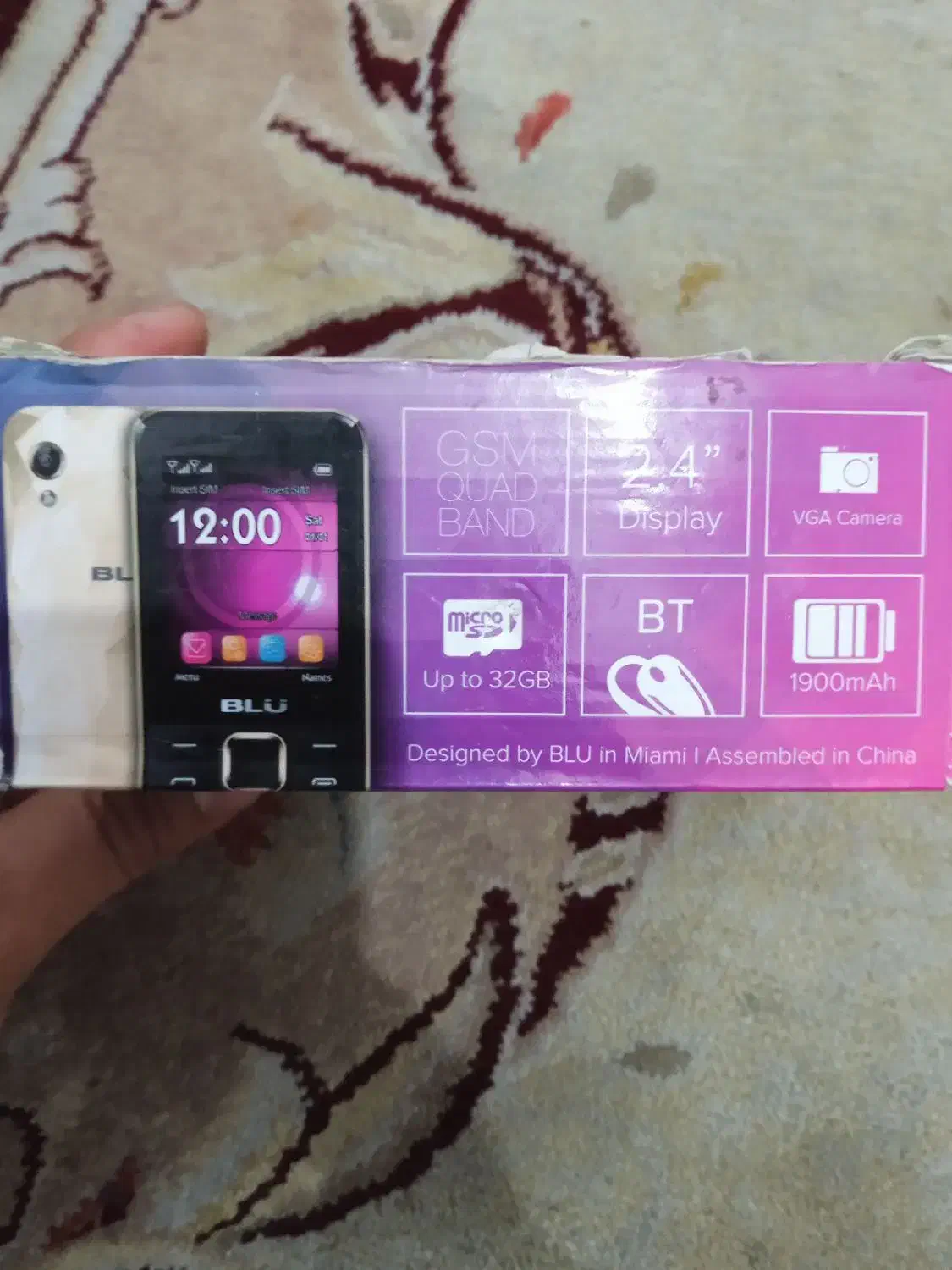 گوشی دکمه ای بلو|موبایل|میبد, |دیوار