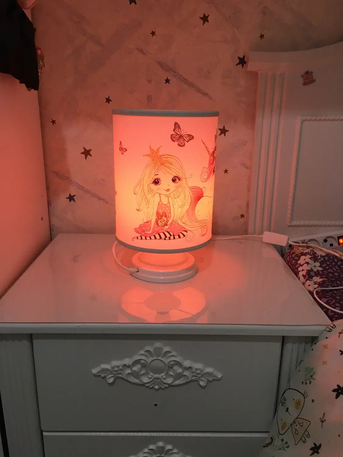 چراغ خواب دخترانه|چراغ خواب و آباژور|شهریار, رضی آباد پایین|دیوار