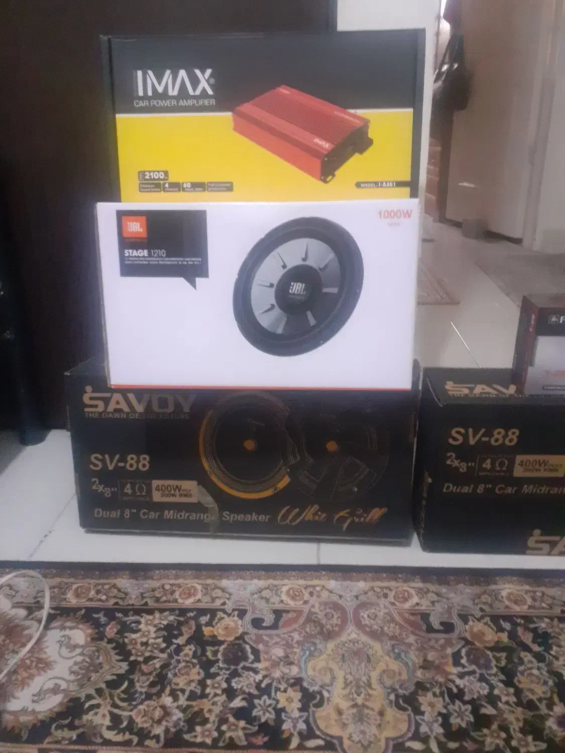 سیستم سنگین نونو باکارتن|قطعات یدکی و لوازم جانبی|محمدشهر, شهرک پیام (مهرالبرز)|دیوار