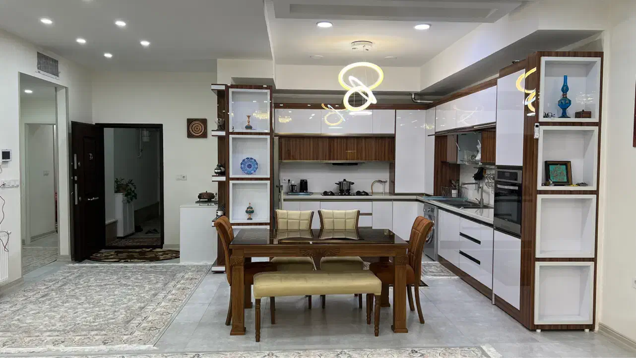 ست مبل و میز ناهارخوری و پرده|مبلمان خانگی و میز عسلی|سیرجان, |دیوار