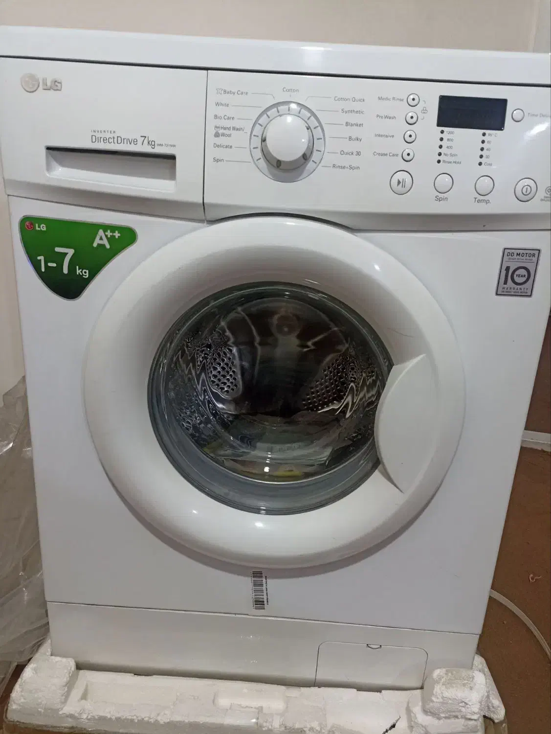 لباسشویی ال جی اصل کره (فروش فوری)زیر قیمت بازار|ماشین لباسشویی و خشککن لباس|رفسنجان, |دیوار