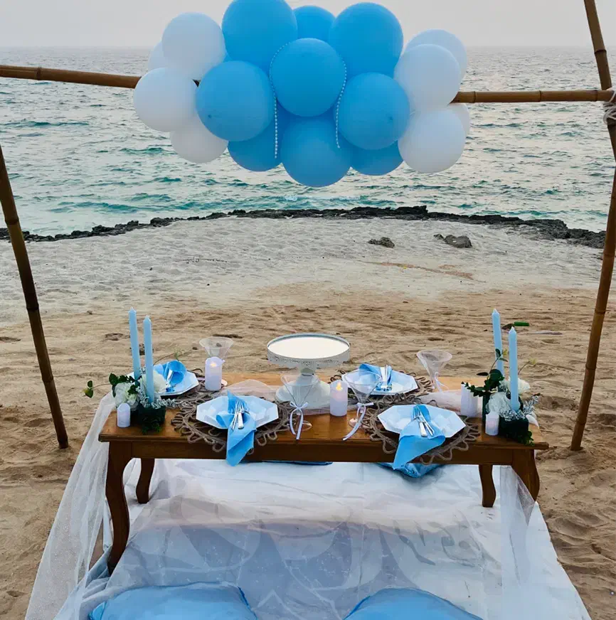 بادکنک آرایی/گل آرایی/دیزاین ساحلی|خدمات پذیرایی، مراسم|کیش, |دیوار