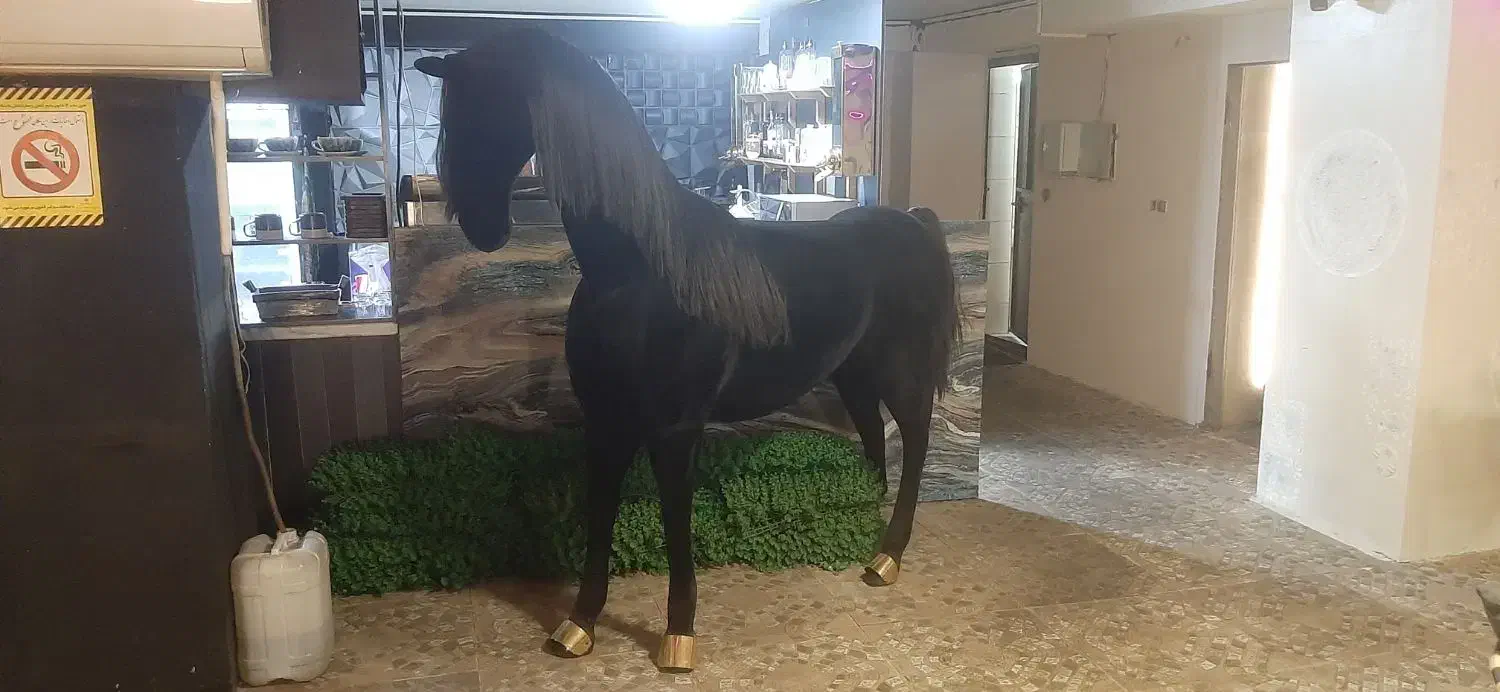 مجسمه اسب وارداتی|مجسمه، تندیس، ماکت|باقرشهر, |دیوار