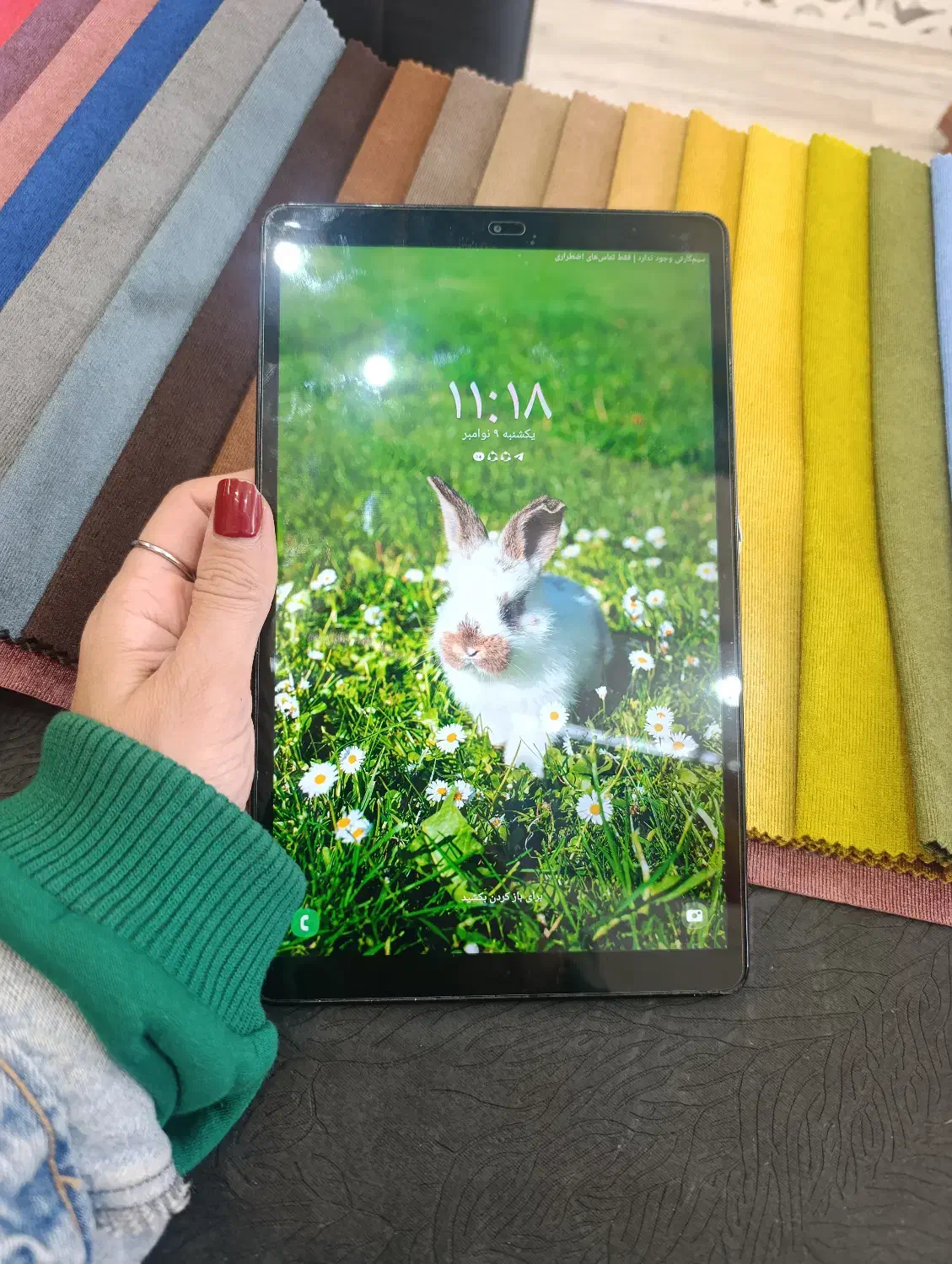 تبلت گلکسی tab|تبلت|قزوین, |دیوار