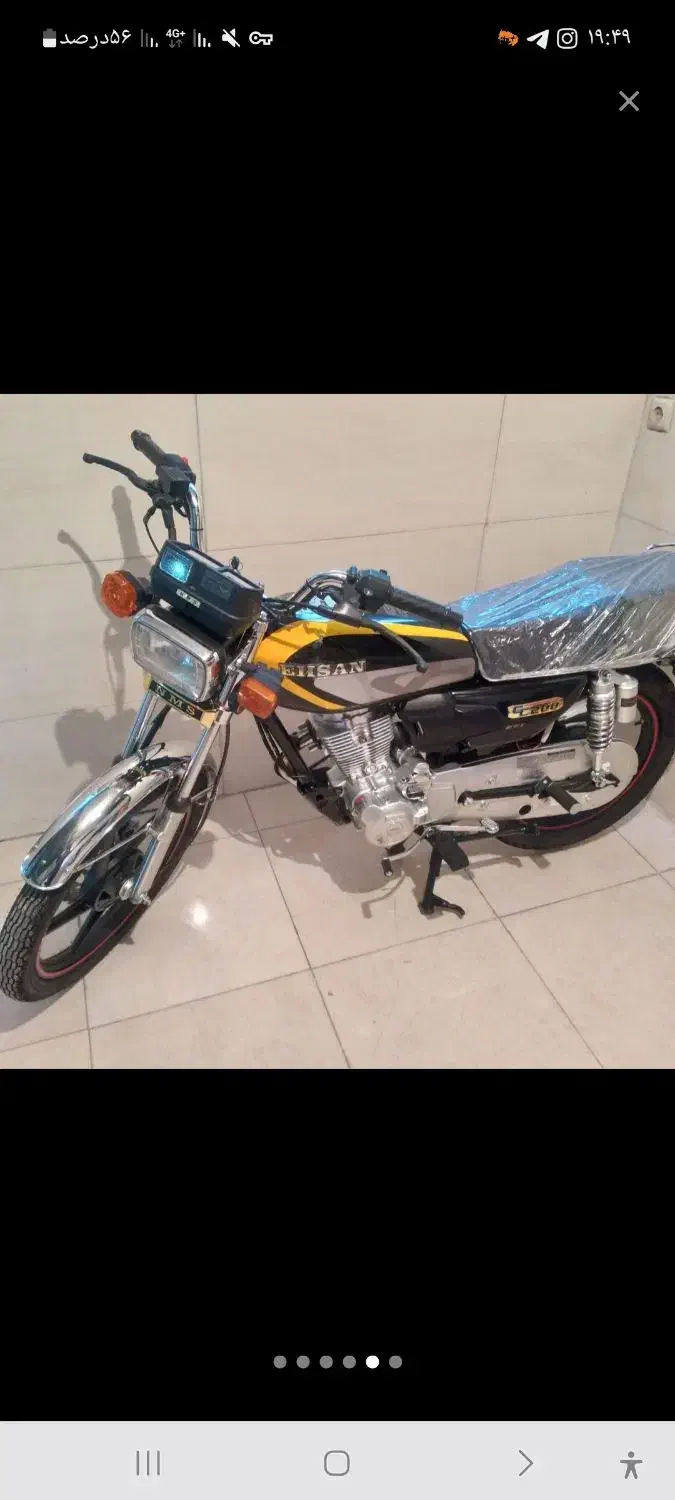 موتور۲۰۰ احسان|موتورسیکلت|اراک, |دیوار