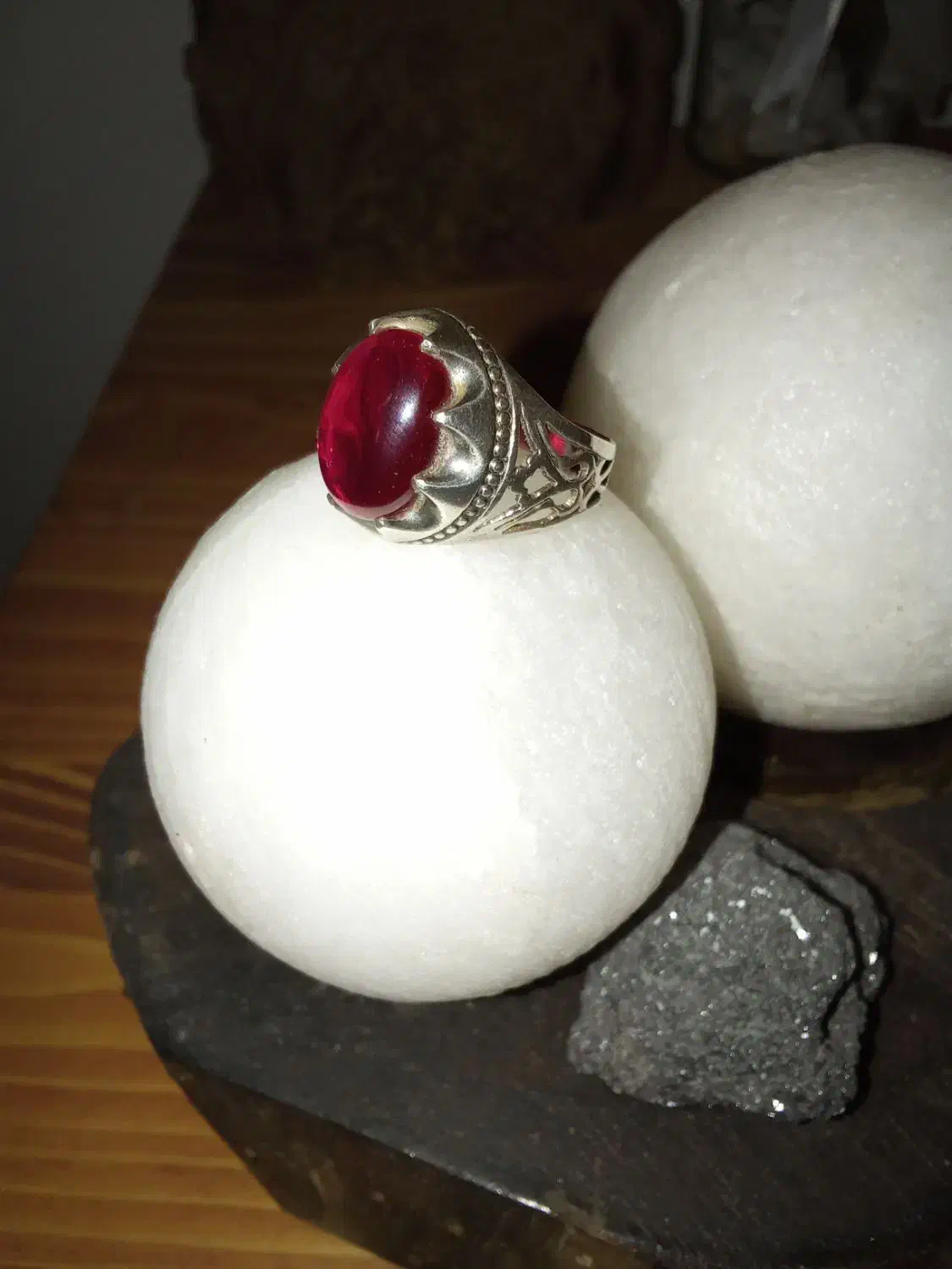 سه عدد انگشتر متبرک با سنگ قیمتی|جواهرات|کرج, گلشهر|دیوار