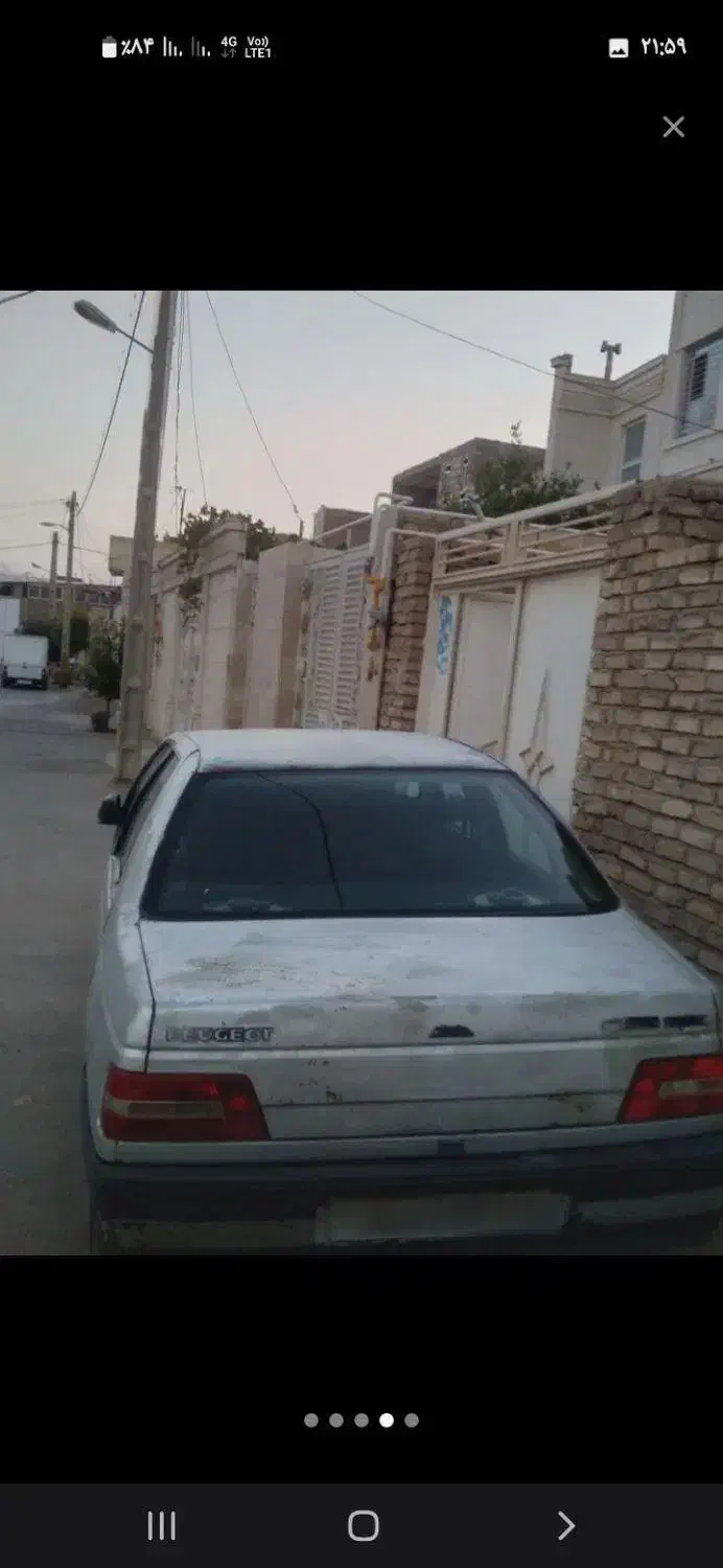 پژو۴۰۵مدل۸۵بدون رنگ|خودرو سواری و وانت|نهبندان, |دیوار