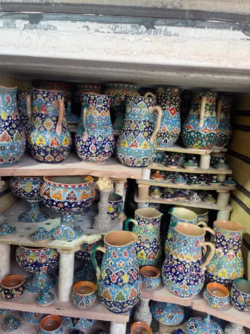 سفال میناکاری|صنایع دستی و سایر لوازم تزئینی|همدان, |دیوار