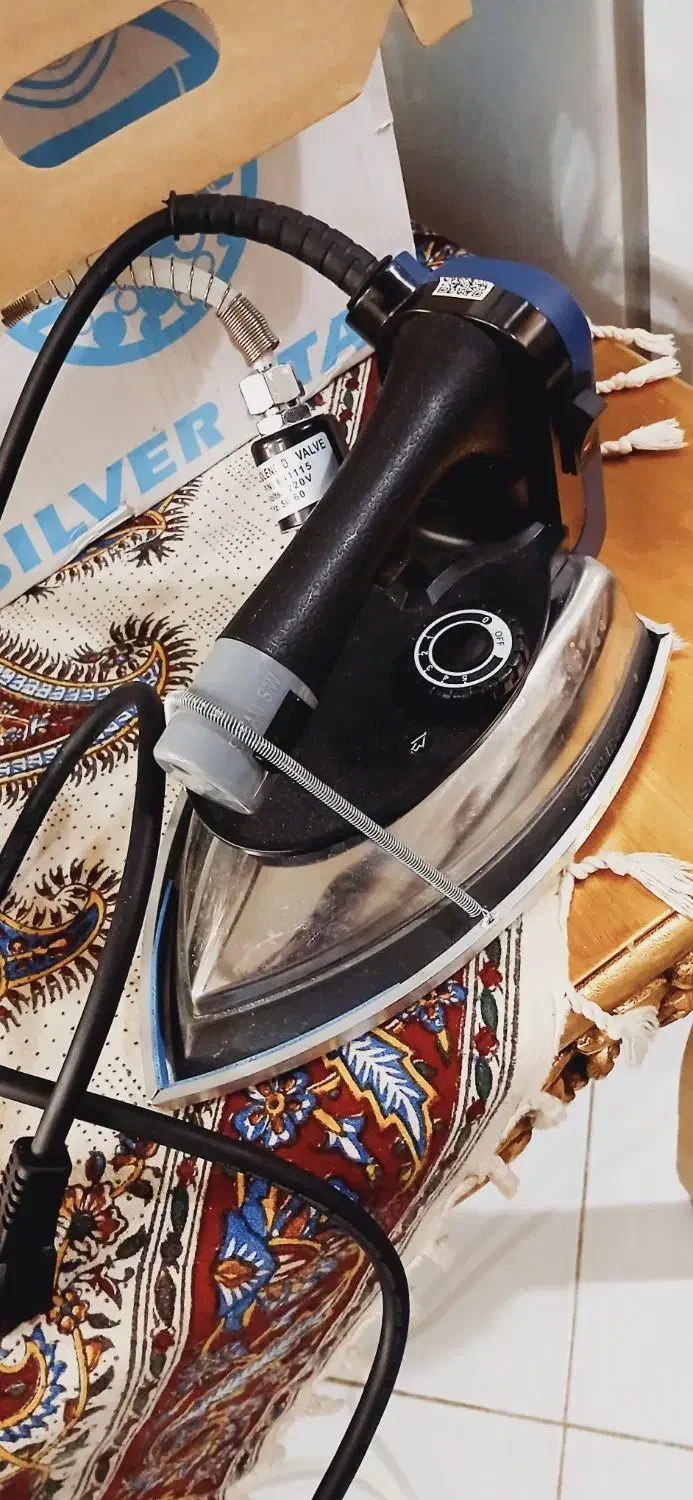 اتو سرمی سیلور استار اصل در حد نو|اتو و لوازم اتو|شهرضا, |دیوار