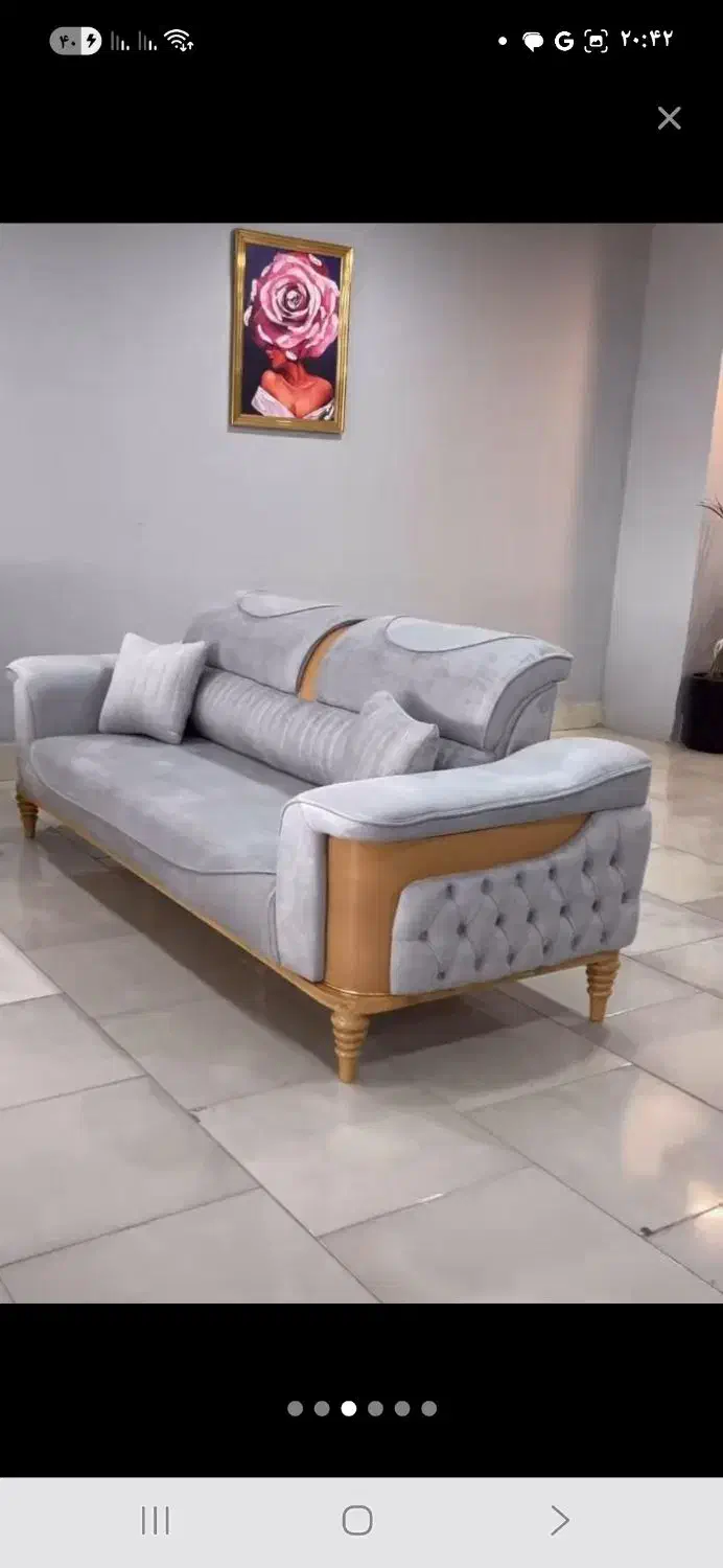 مبل راحتی/فرهان*|مبلمان خانگی و میز عسلی|قم, باغ شریفی|دیوار