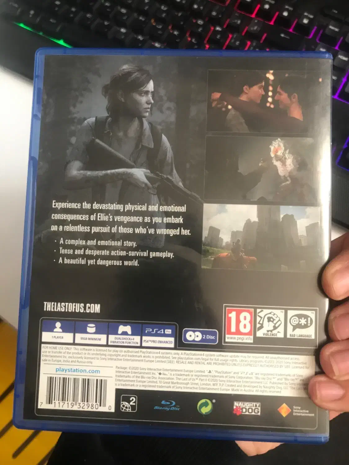 دیسک the last of us 2|کنسول، بازی ویدئویی و آنلاین|محمدیه-قزوین, |دیوار