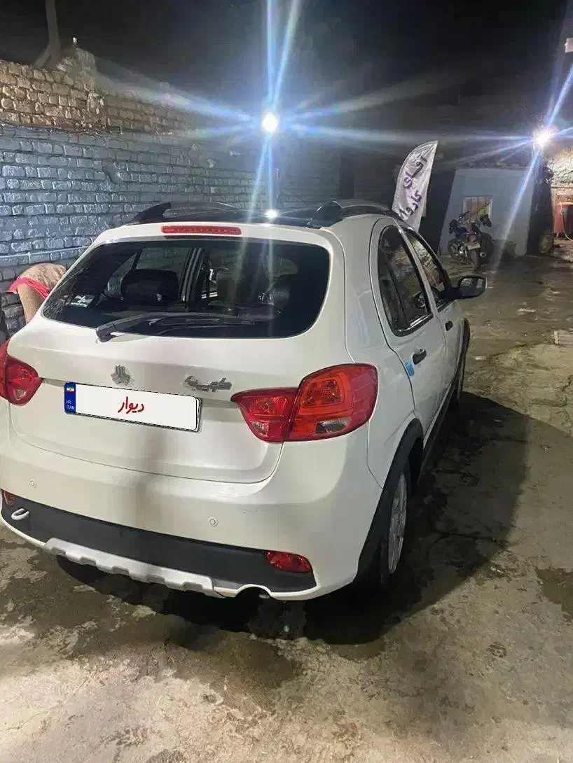 کوییک Rسفید مشکی رینگ دار|خودرو سواری و وانت|بجنورد, |دیوار