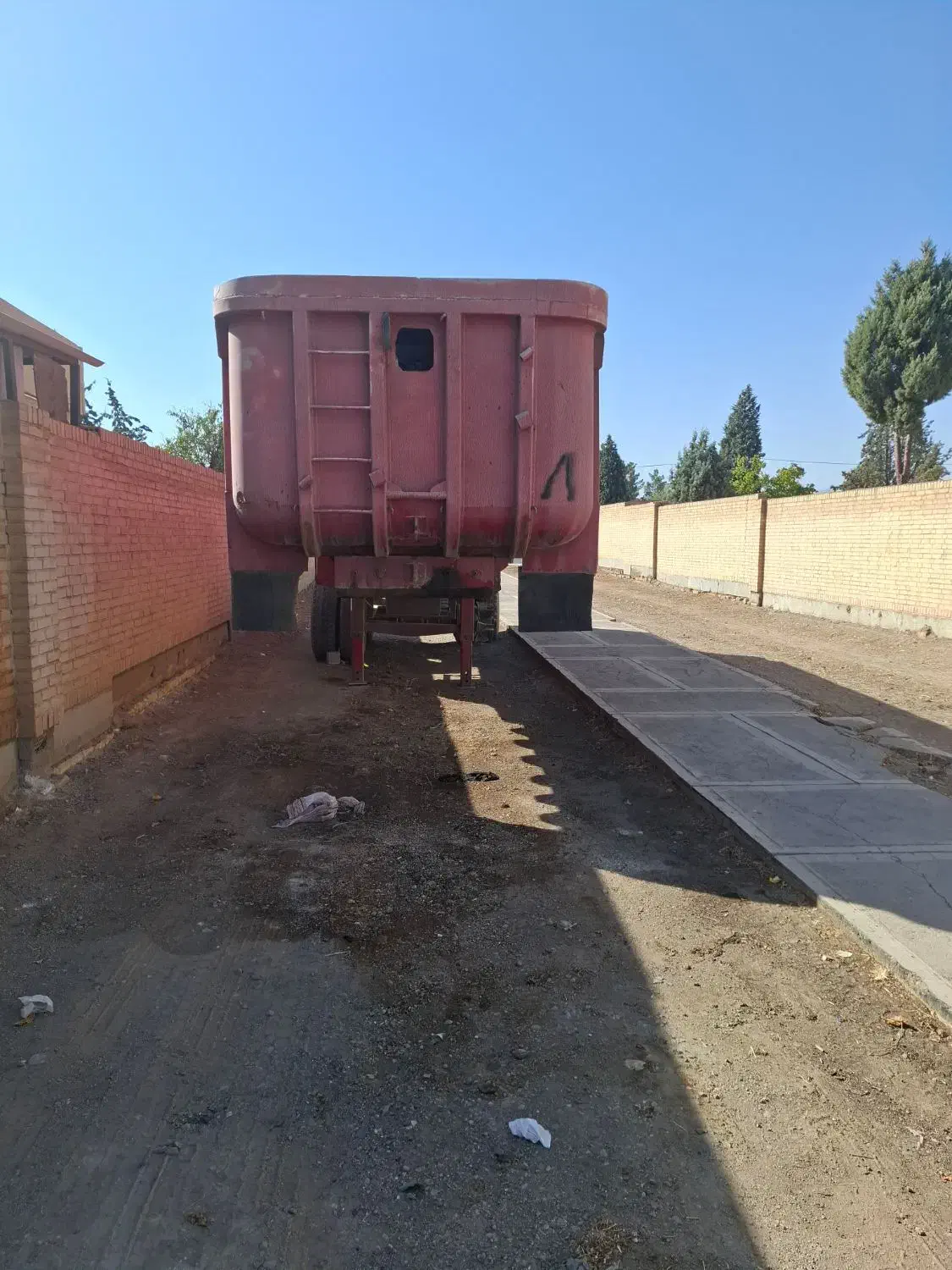 تریلی کمپرسی دستگاه ترک|خودرو سنگین|مبارکه, |دیوار
