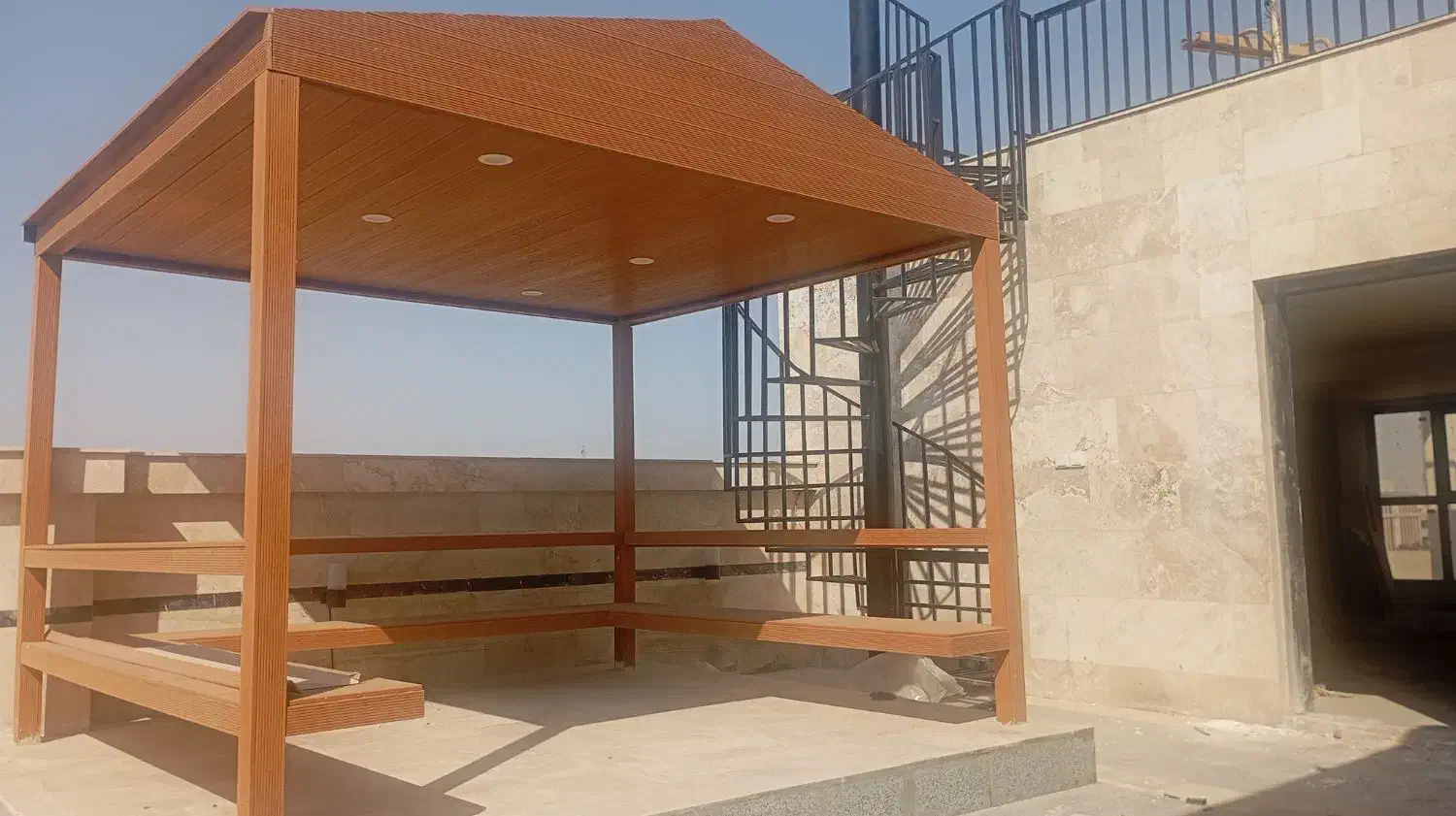 جوشکاری سیار ، آلاچیق ، نمای کامپوزیت ، پله دوبلکس|خدمات پیشه و مهارت|اهواز, کیانپارس |دیوار