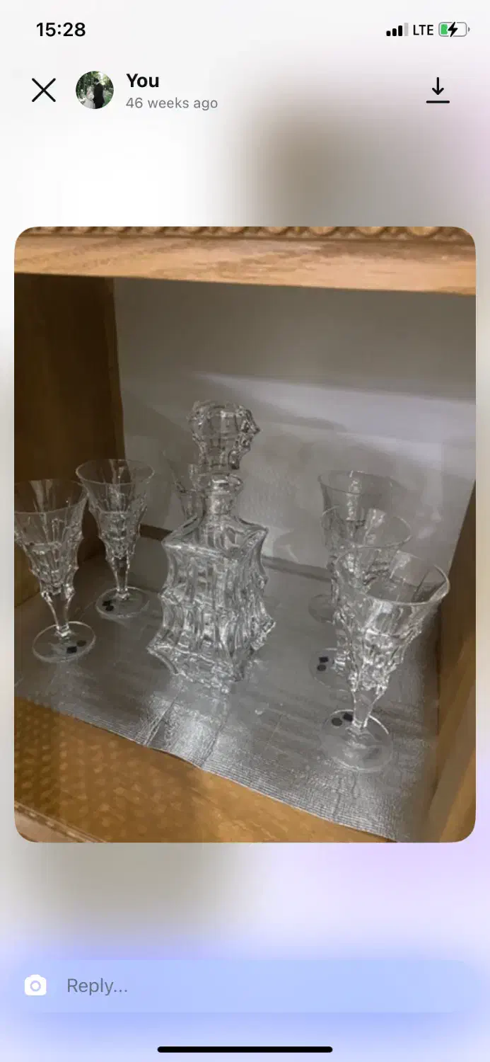 سرویس کریستال چک اصل|ظروف سرو و پذیرایی|تهران, دکتر هوشیار|دیوار