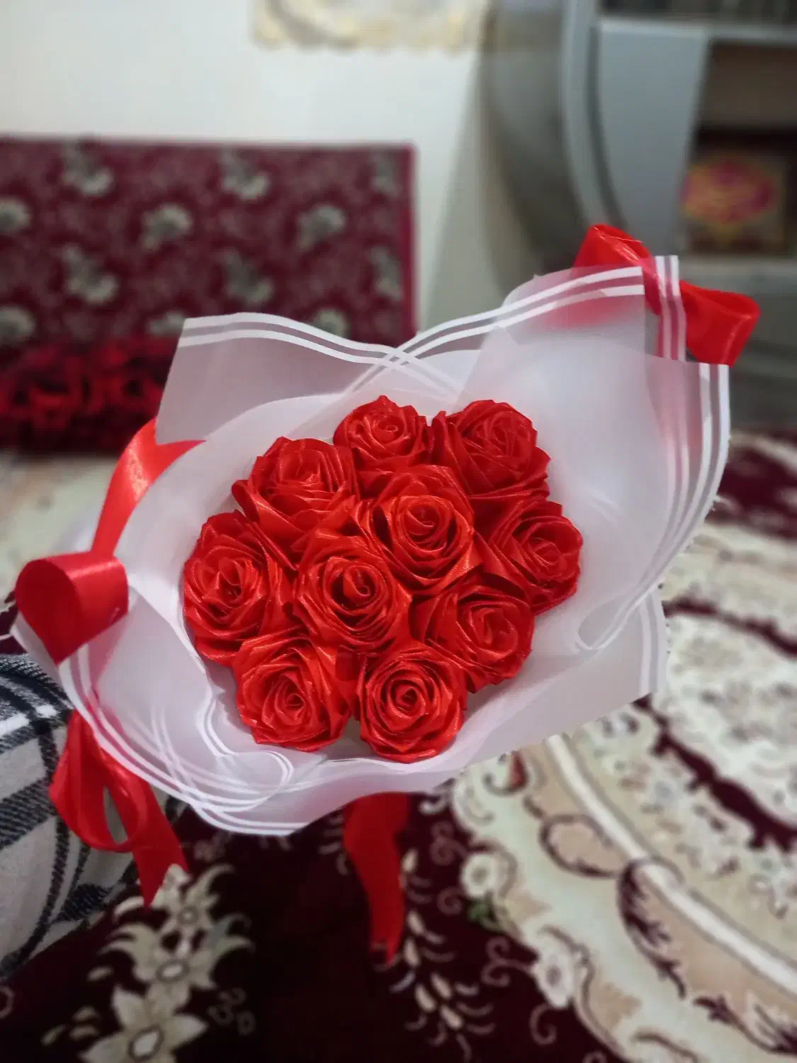 دسته گل ربانی|گل مصنوعی|بروجرد, |دیوار