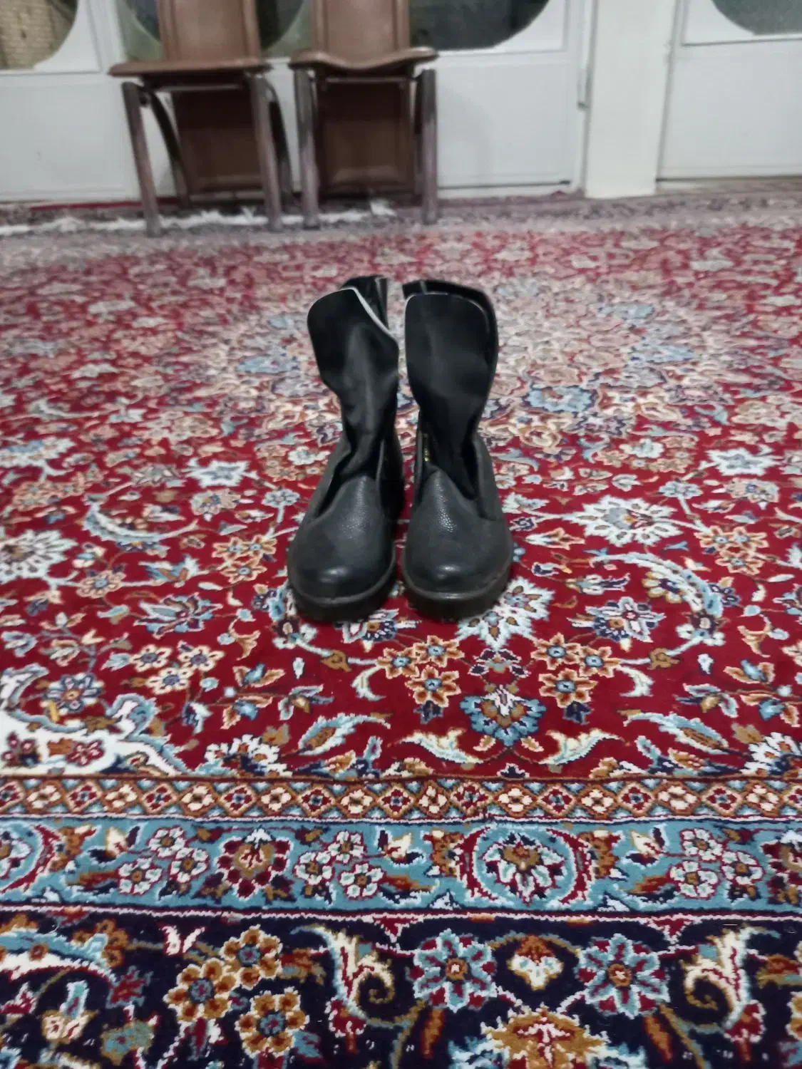 یک جفت پوتین چرم|کیف، کفش، کمربند|نجفآباد, گلبهار|دیوار