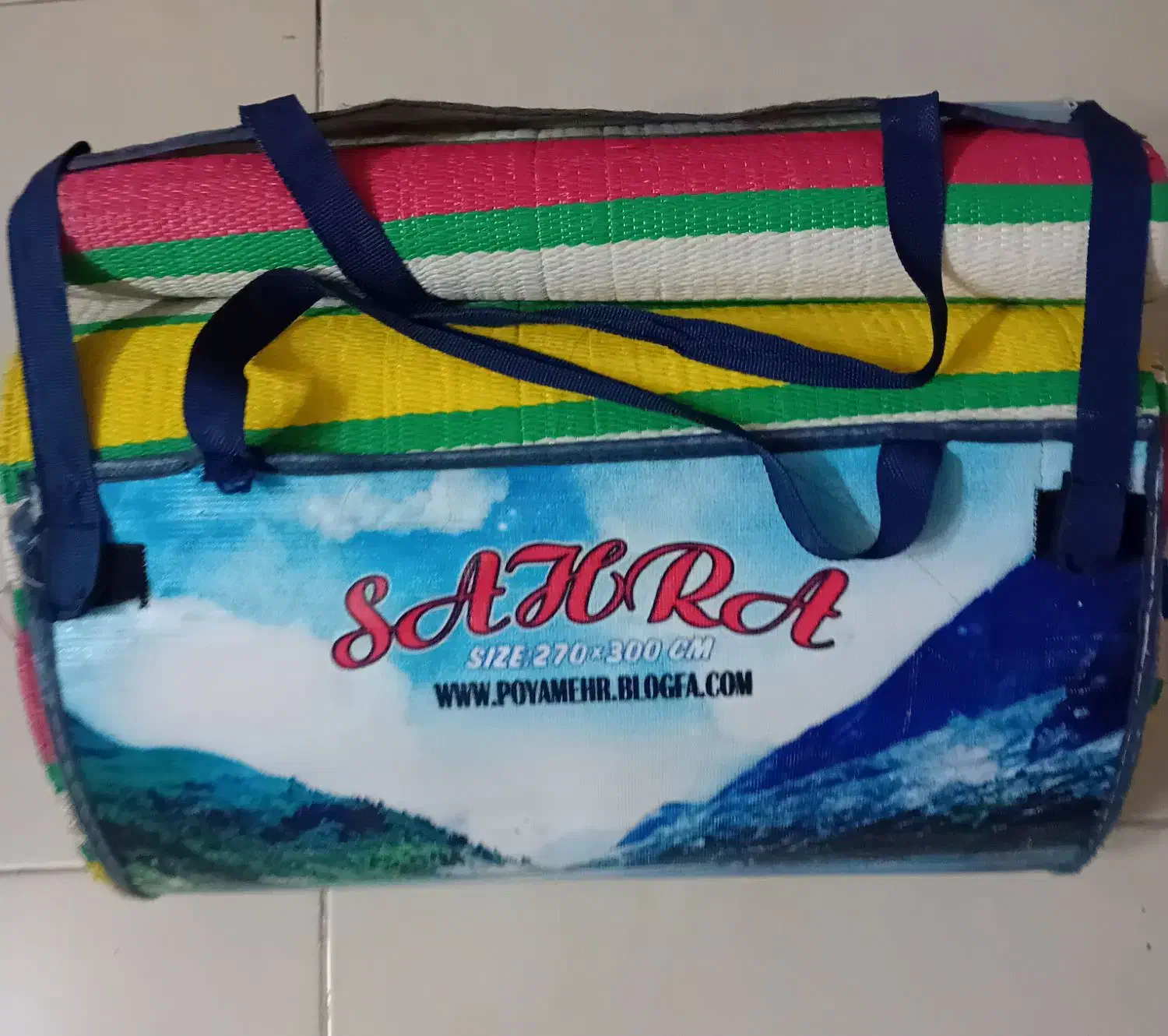 زیر انداز سفری ۱۸ نفره|گلیم، جاجیم، گبه|زاهدان, |دیوار