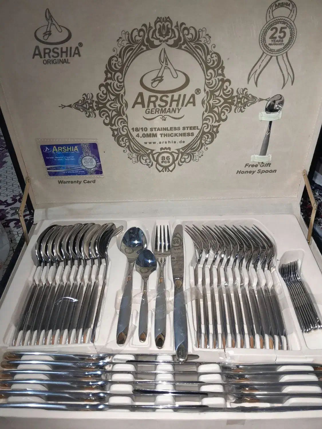 سرویس ۸۶ پارچه قاشق چنگال|ظروف سرو و پذیرایی|یزد, |دیوار