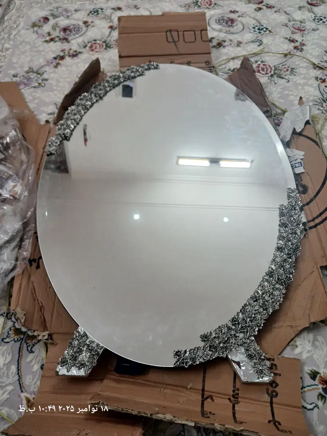 آینه شمعدان عروس نو|آینه|یزد, |دیوار