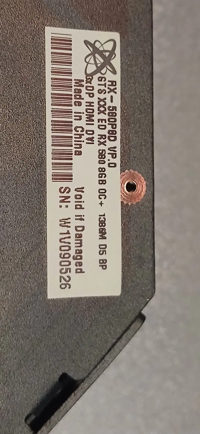 rx580 8gig|قطعات و لوازم جانبی رایانه|قم, زنبیل آباد|دیوار