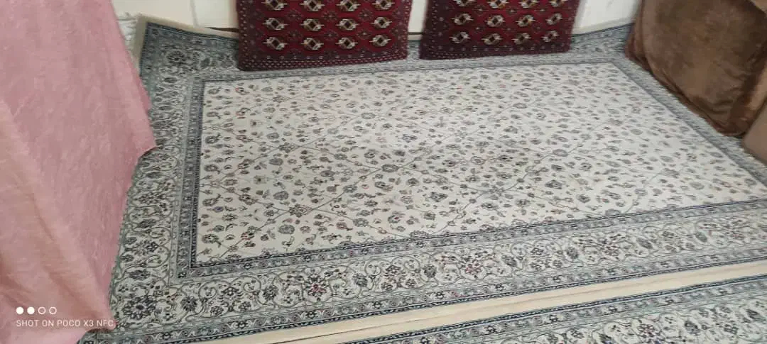 ی جفت فرش طرح دستبافت مشهد|فرش|فشم, |دیوار