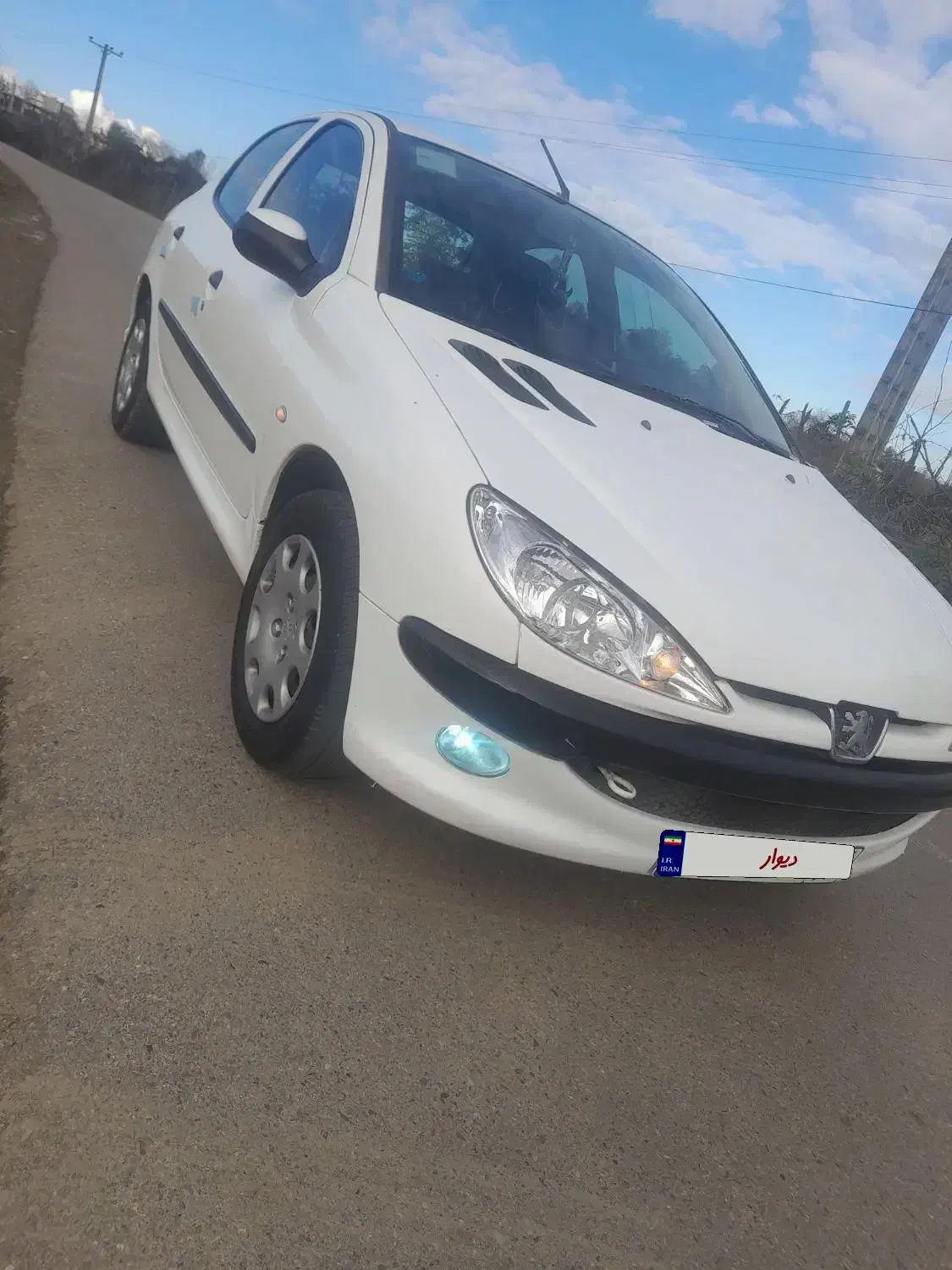 ۲۰۶ مدل ۹۵ بی رنگ|خودرو سواری و وانت|رشت, حافظ آباد|دیوار