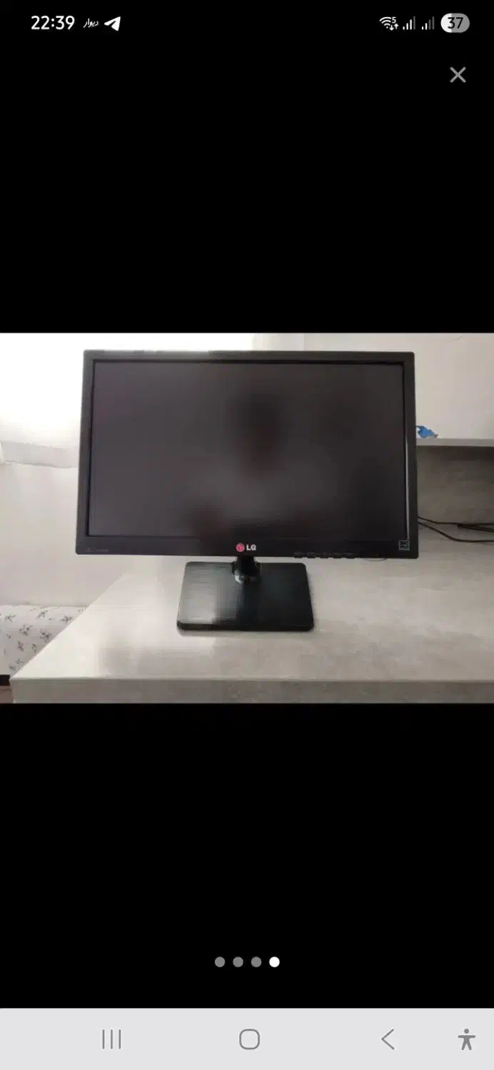 مانیتور ۲۰ اینچ ال جی|قطعات و لوازم جانبی رایانه|فردیس, قریشی|دیوار