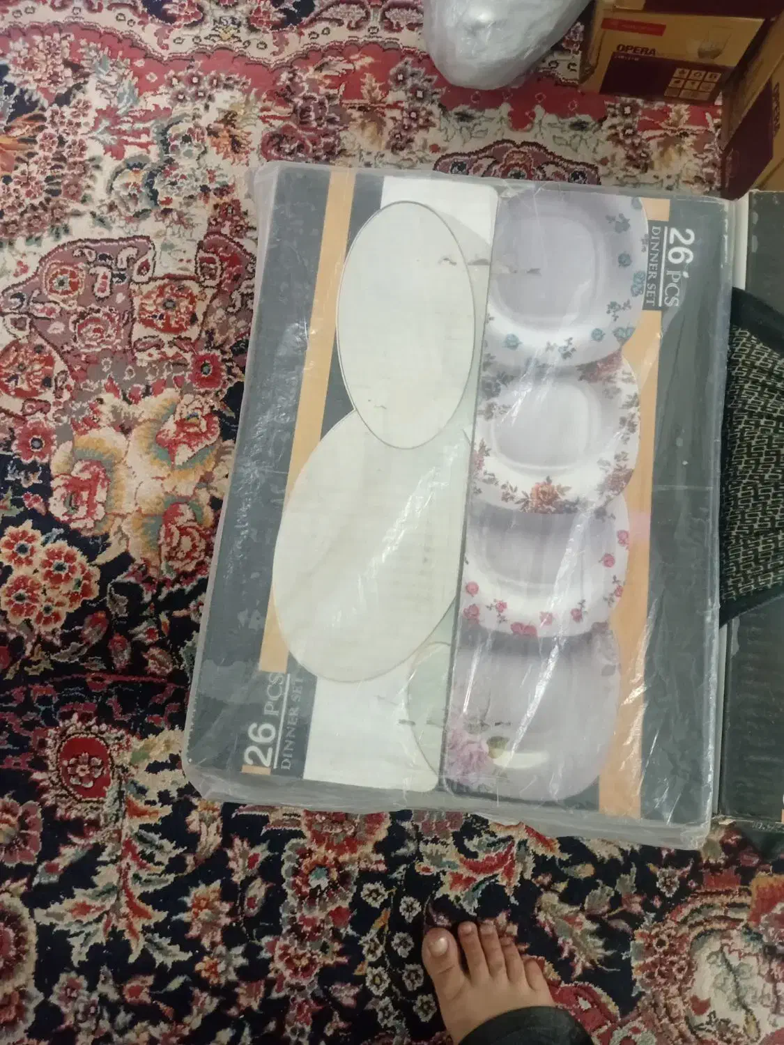 ظرف اکروپال|ظروف سرو و پذیرایی|بروجرد, |دیوار