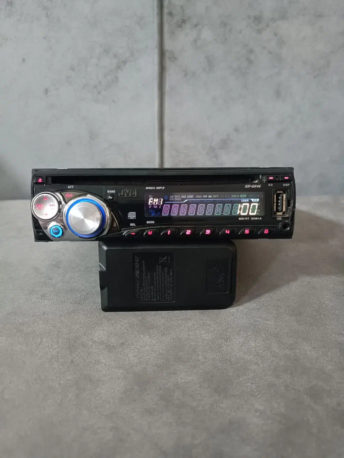 ضبط JVC جی‌ وی سی G646 و مدل R505 بلوتوث دار صفر|قطعات یدکی و لوازم جانبی|شیراز, عادل آباد|دیوار