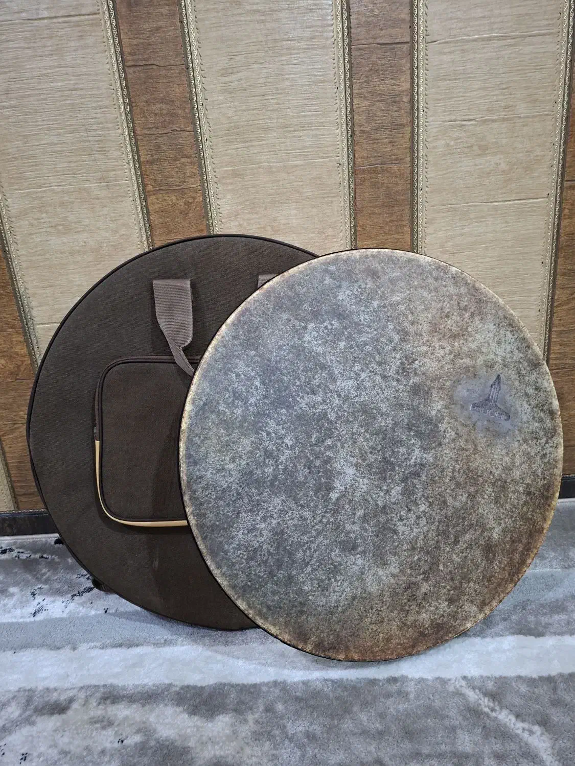 دف پادوک مدل حرفه ای|سازهای سنتی|شوشتر, |دیوار