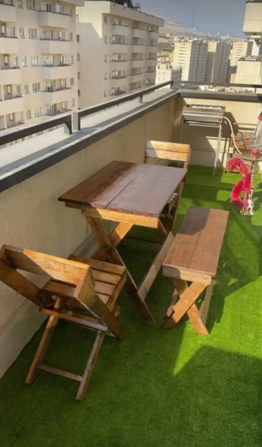 چمدانی چوبی|میز و صندلی غذاخوری|بندر ماهشهر, |دیوار