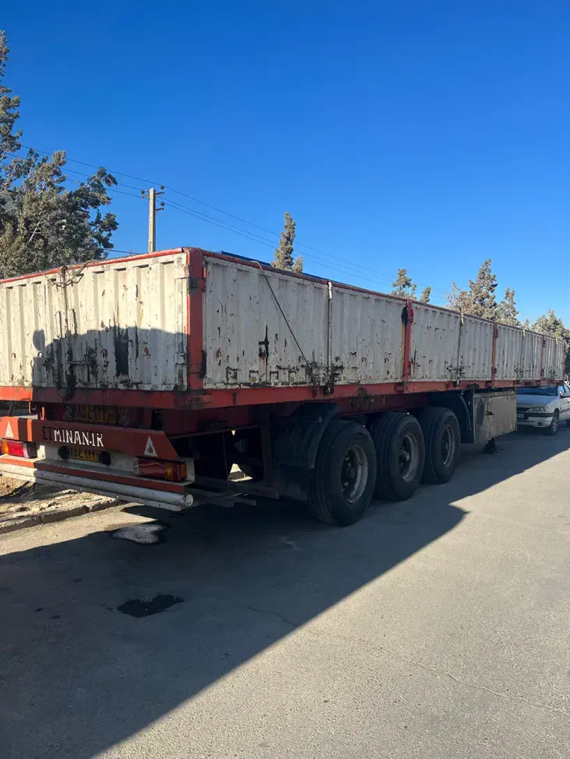 تریلی لبه ۳ محور دست ساز|خودرو سنگین|تهران, آسمان|دیوار