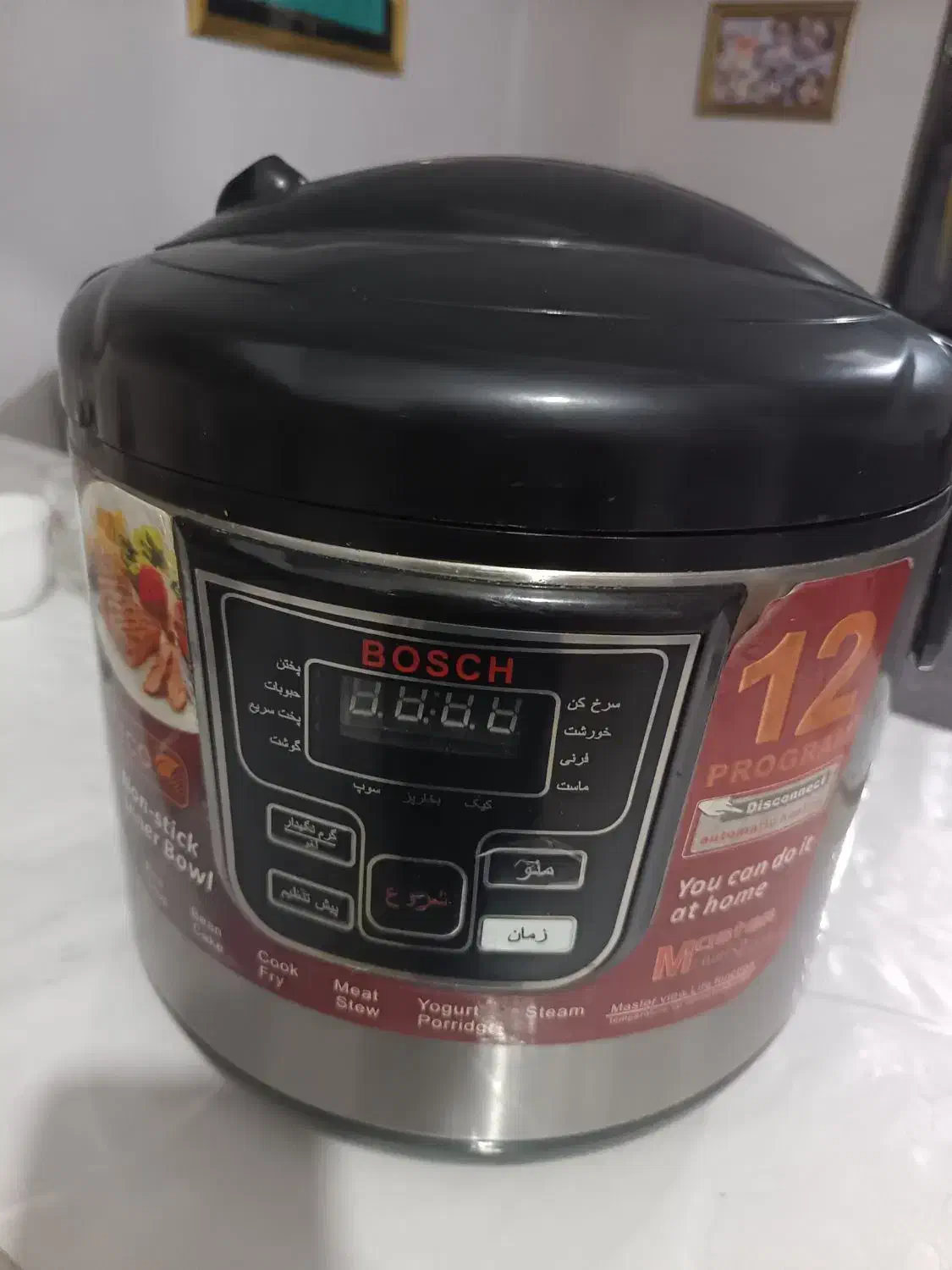 مولتی کوکر 12 لیتری|اجاق گاز و لوازم برقی پخت‌وپز|مشهد, هنرور|دیوار