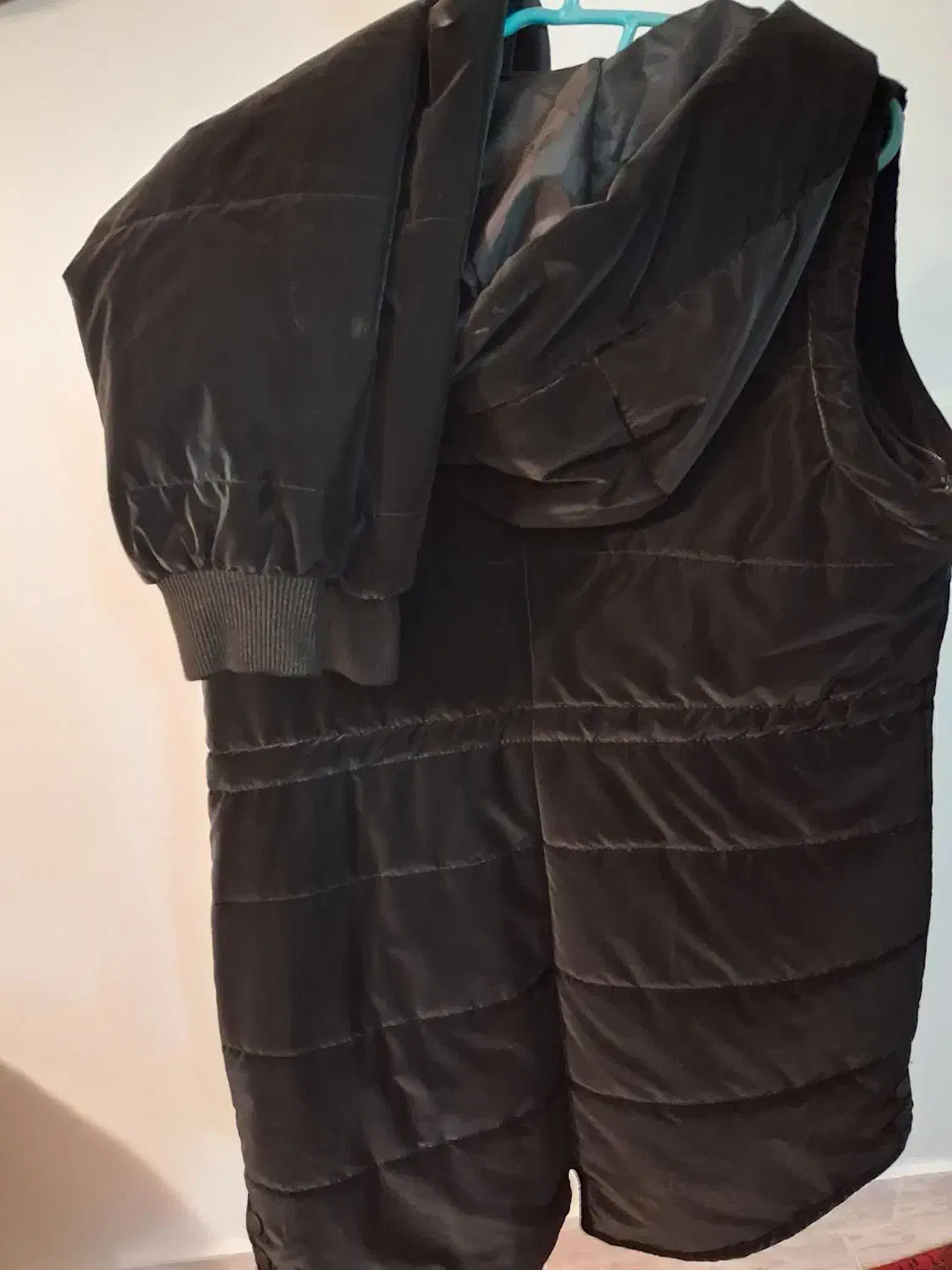 کاپشن آستین جدا شونده نو،سایز۴۲ ×لارج|لباس|رشت, خمیران زاهدان|دیوار