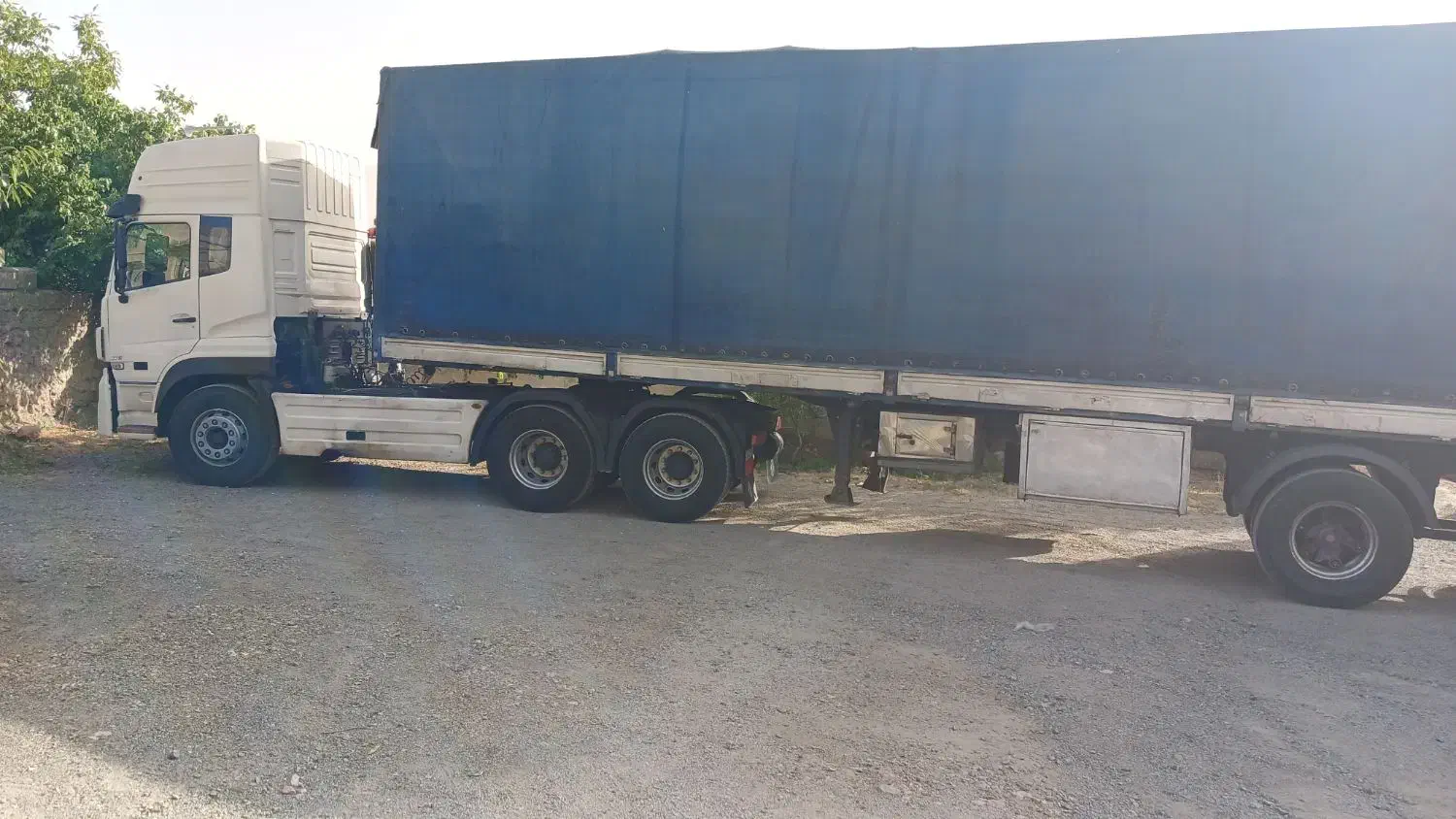 تریلی چادر دومحور|خودرو سنگین|کرمانشاه, |دیوار