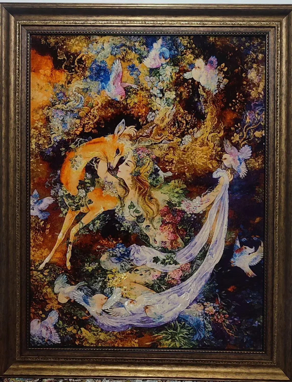 تابلوفرش دستبافت|تابلو فرش|اصفهان, شمس آباد|دیوار