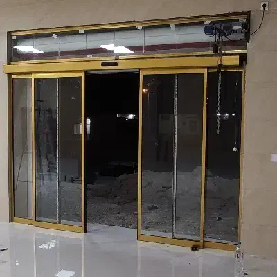 کرکره برقی درب اتوماتیک شیشه ای سکوریت جک بازویی|خدمات پیشه و مهارت|بندرعباس, |دیوار