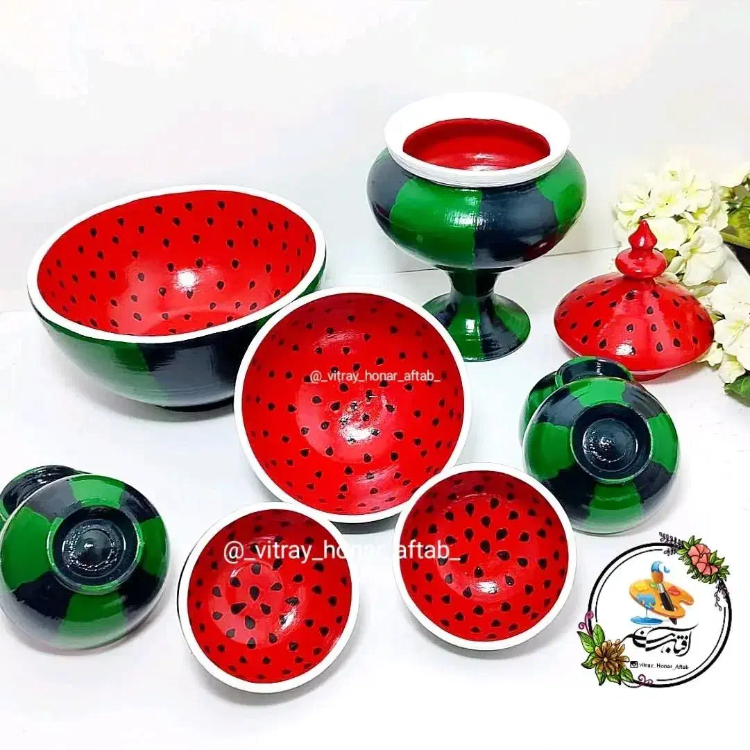 ظروف پذیرایی یلدایی10قسطه|ظروف سرو و پذیرایی|خرم‌آباد, |دیوار