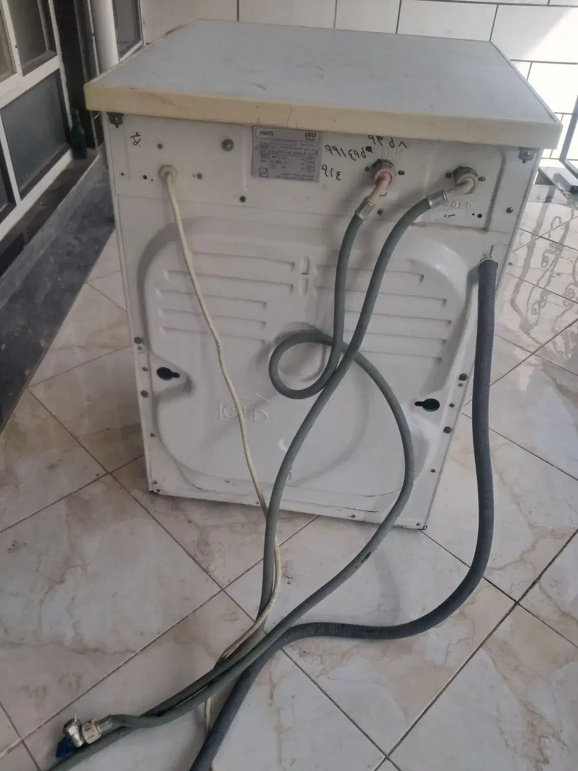 ماشین لباسشویی پارس|ماشین لباسشویی و خشککن لباس|اهر, |دیوار