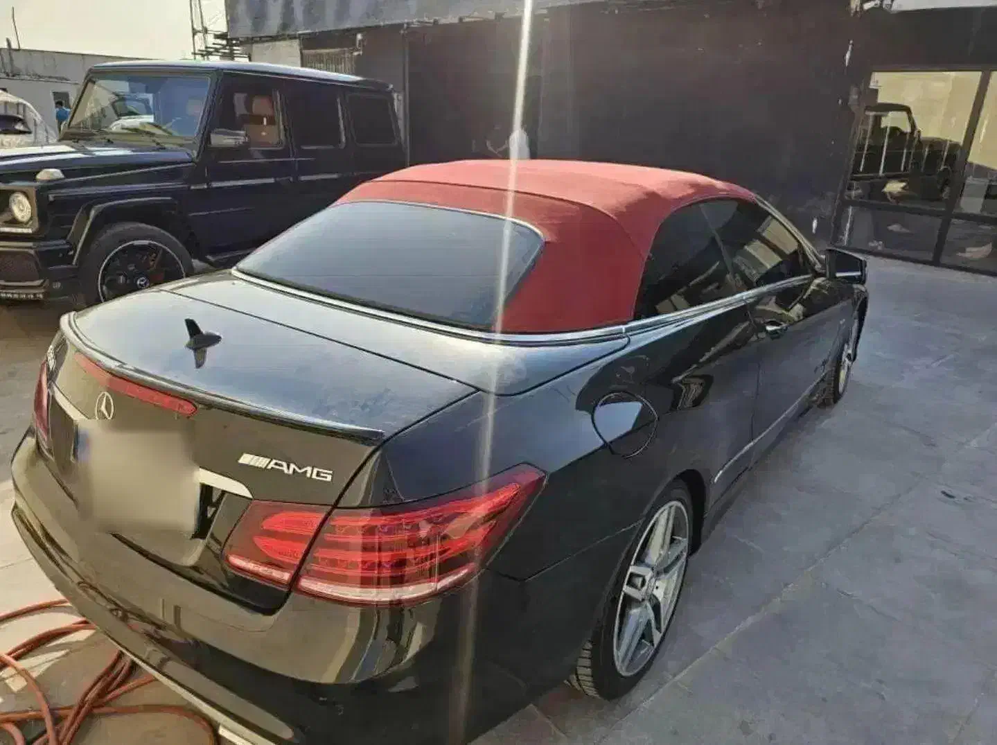 بنز e350 کروک مشکی سقف قرمز،داخل شتری بدون مشابه|خودرو سواری و وانت|تهران, جردن|دیوار