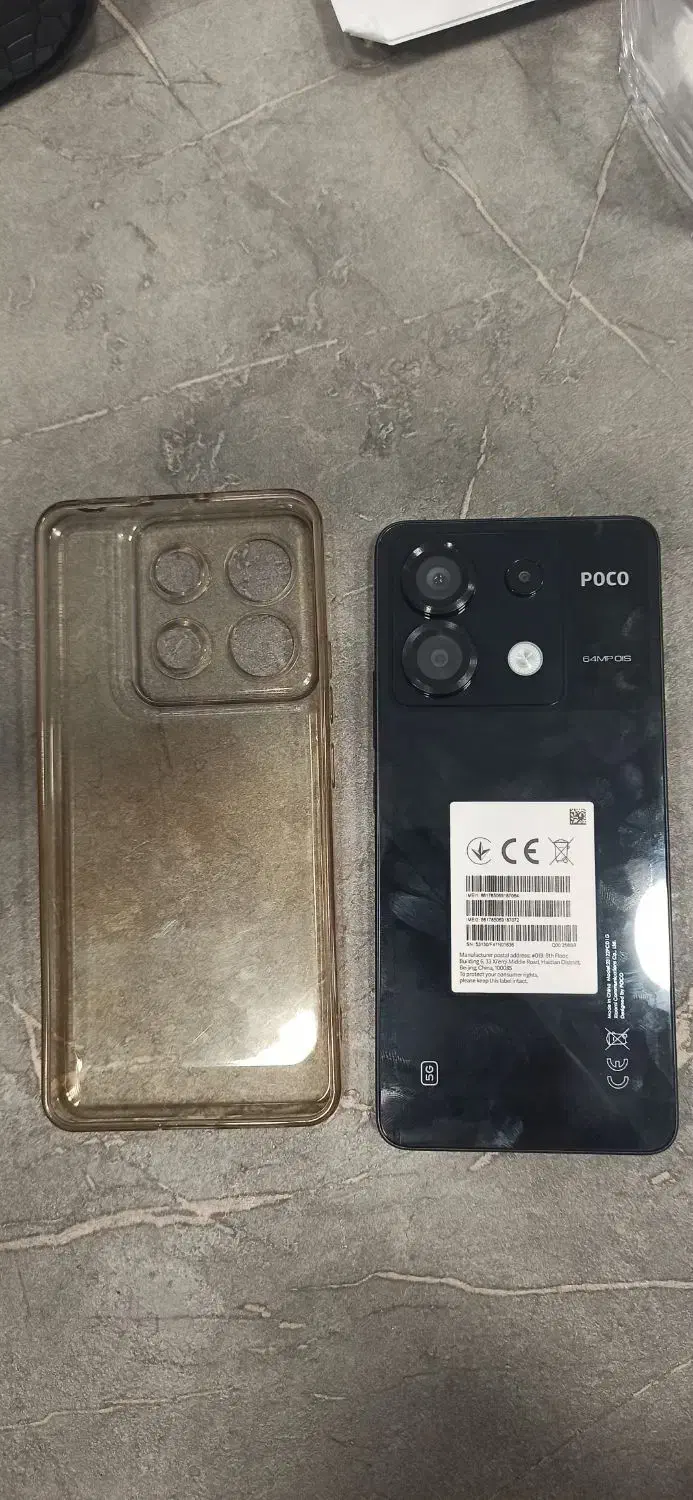 گوشی در حد نو poco x6 5G|موبایل|لنگرود, |دیوار
