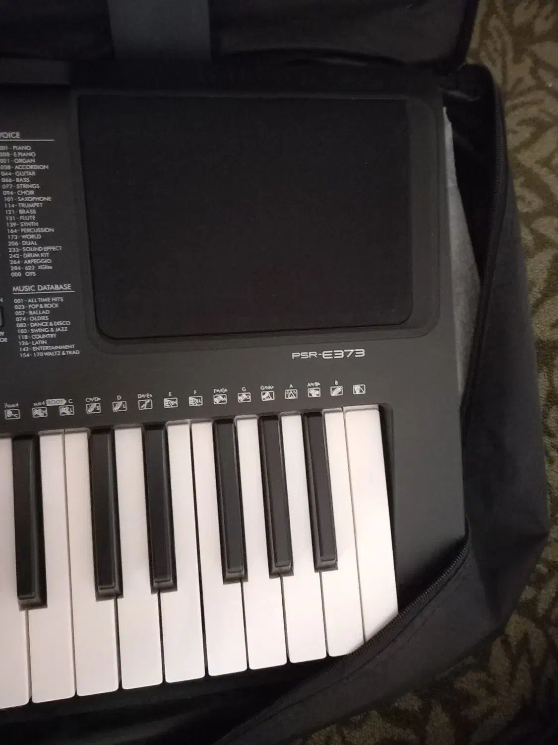 کیبورد یاماها مدل psr-E373|پیانو، کیبورد، آکاردئون|تهران, سازمان برنامه جنوبی|دیوار