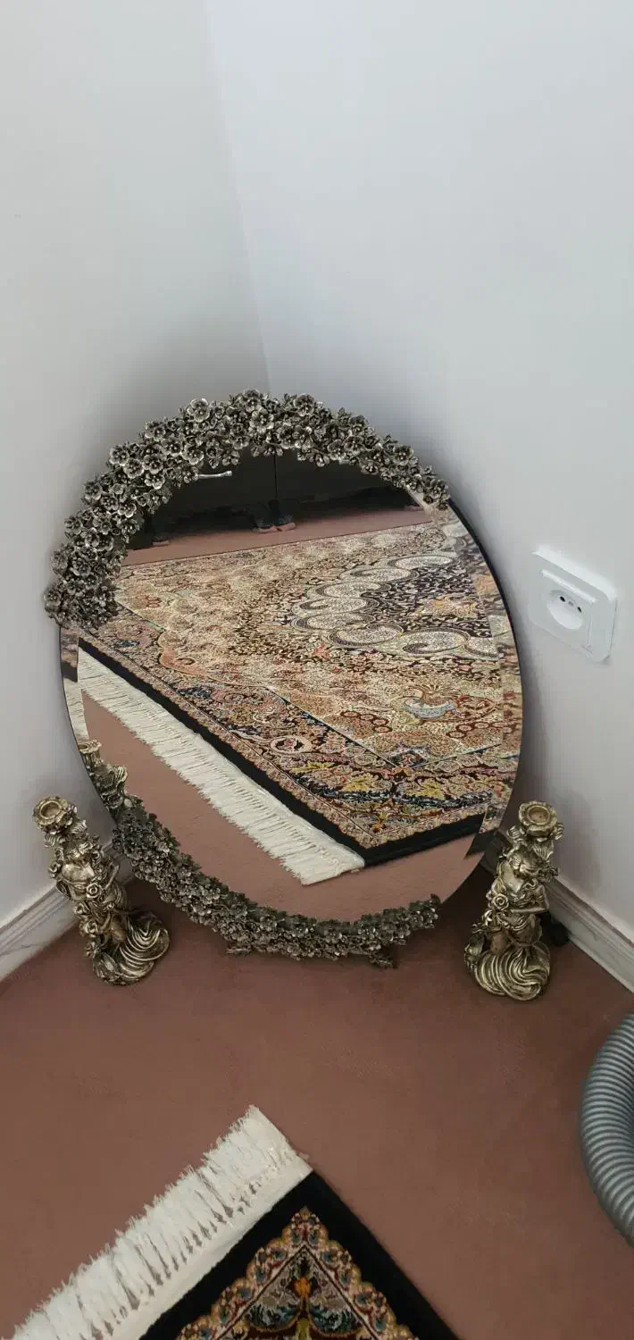 آینه شمعدان|صنایع دستی و سایر لوازم تزئینی|سقز, |دیوار